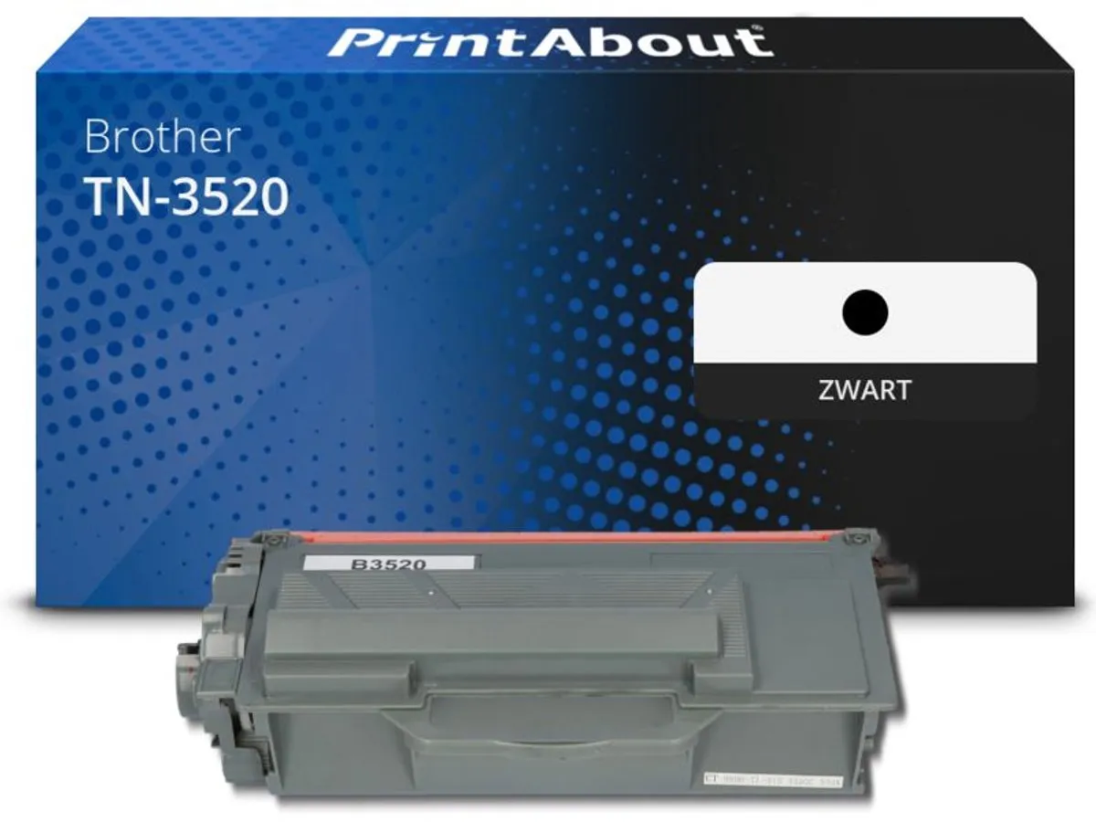 PrintAbout Toner TN-3520 Zwart