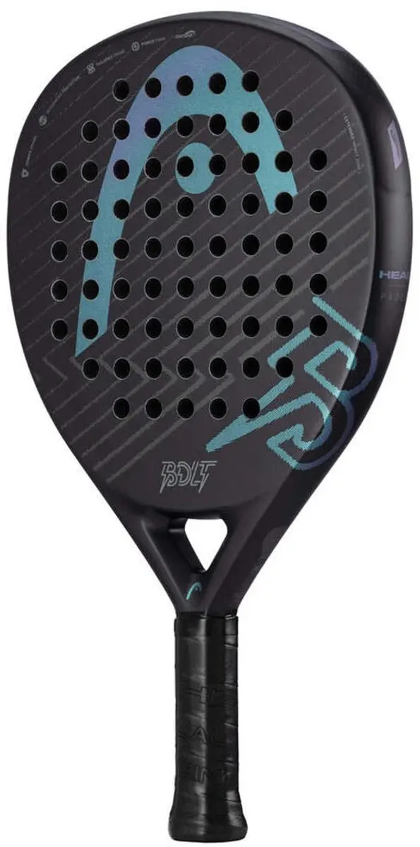Head Bolt 2025 Padelracket 340/360g - Zwart