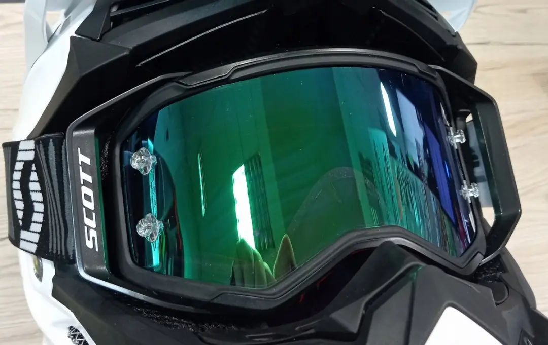 Scott Crossbril - Zwart met groene lens - afbeelding 2 van 4