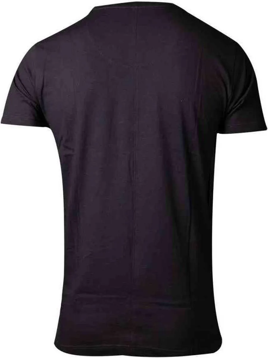 Marvel Deadpool Heren T-shirt - Vintage Zwart - 2XL