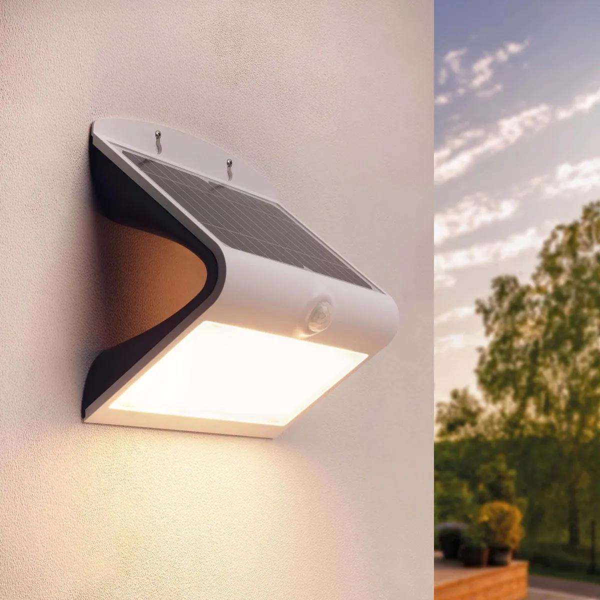 Ledvion Solar LED Wandlamp 8W 3000K IP65