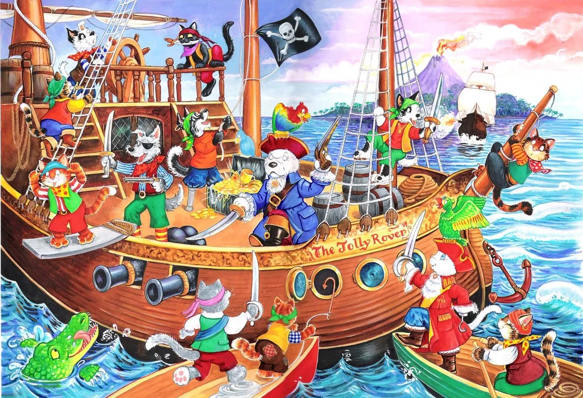 House Of Puzzles Pirates Ahoy 80 Stuks