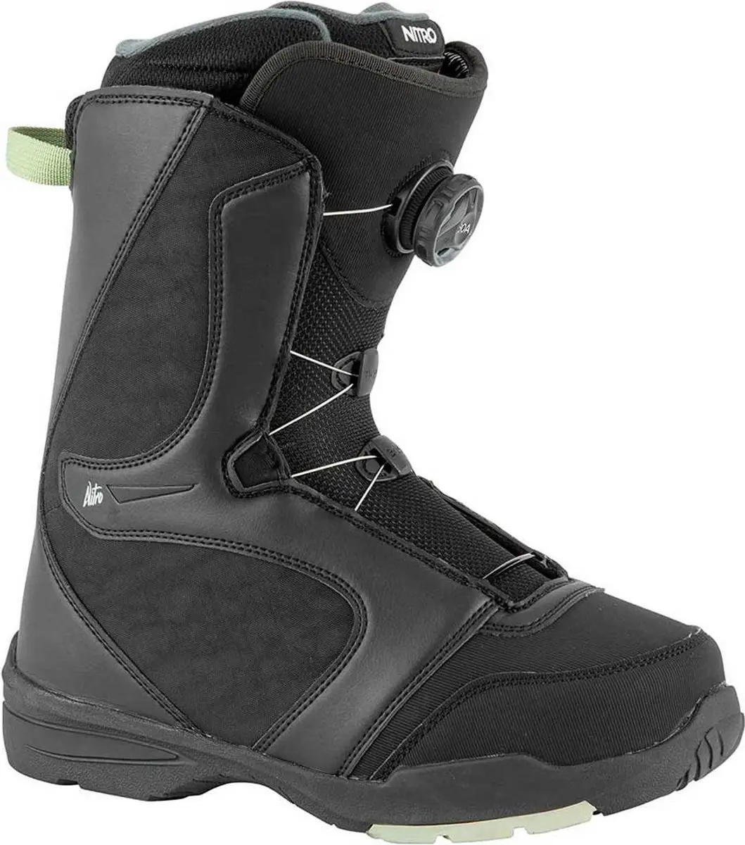 Nitro Flora Boa Snowboardlaarzen Voor Dames Zwart 24.0 Vrouw
