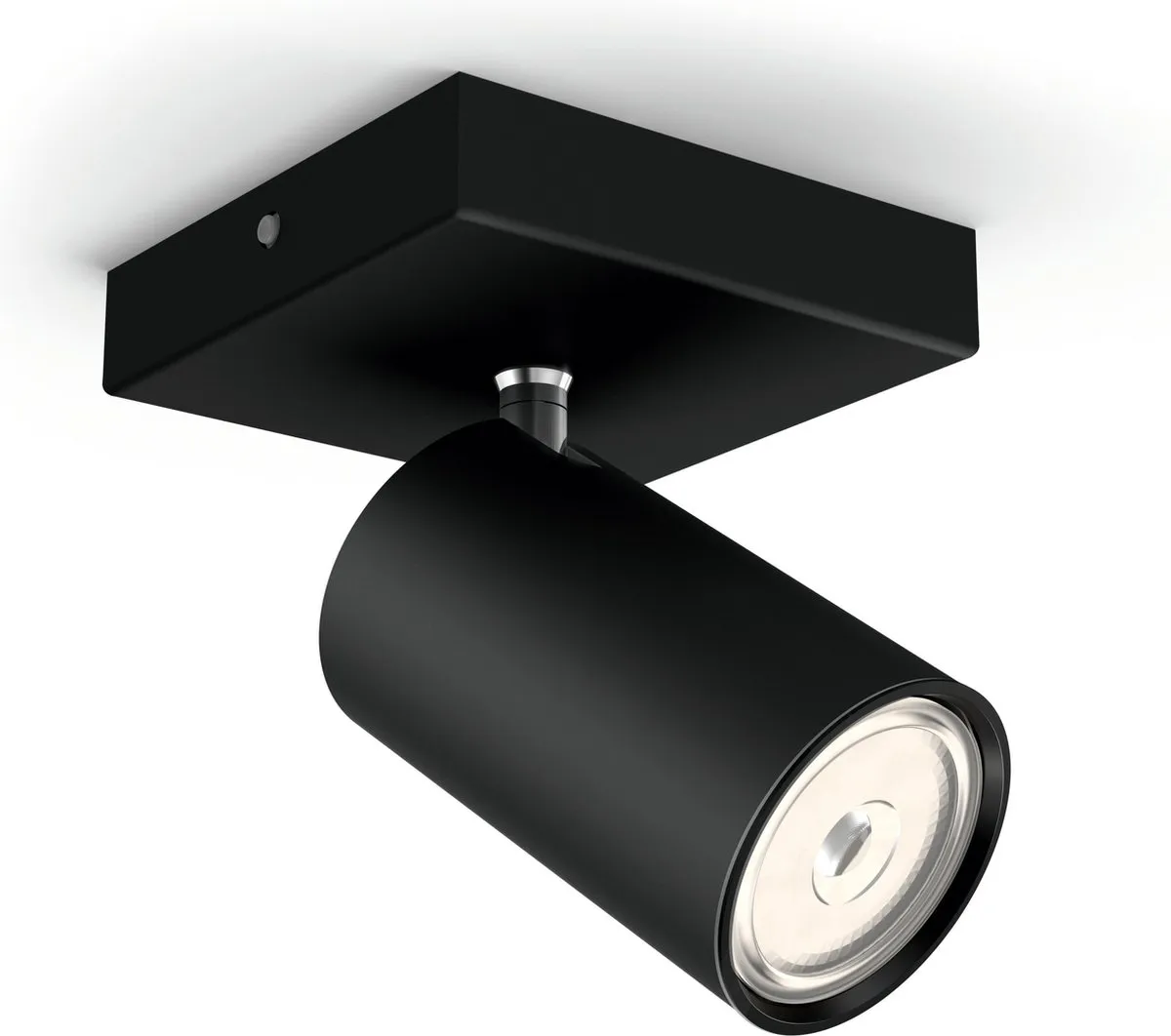 Philips Kosipo Opbouwspot GU10 - Warmwit 2700K - Zwart