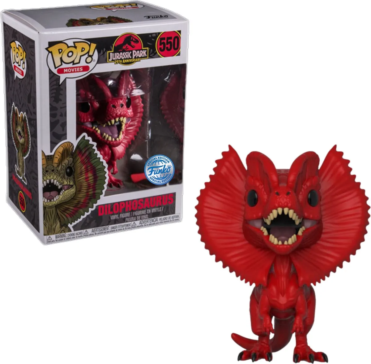 Funko Jurassic Park Dilophosaurus Pop!