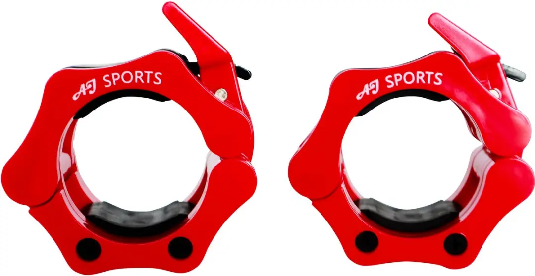 AJ-Sports Halterstangsluiters Rood