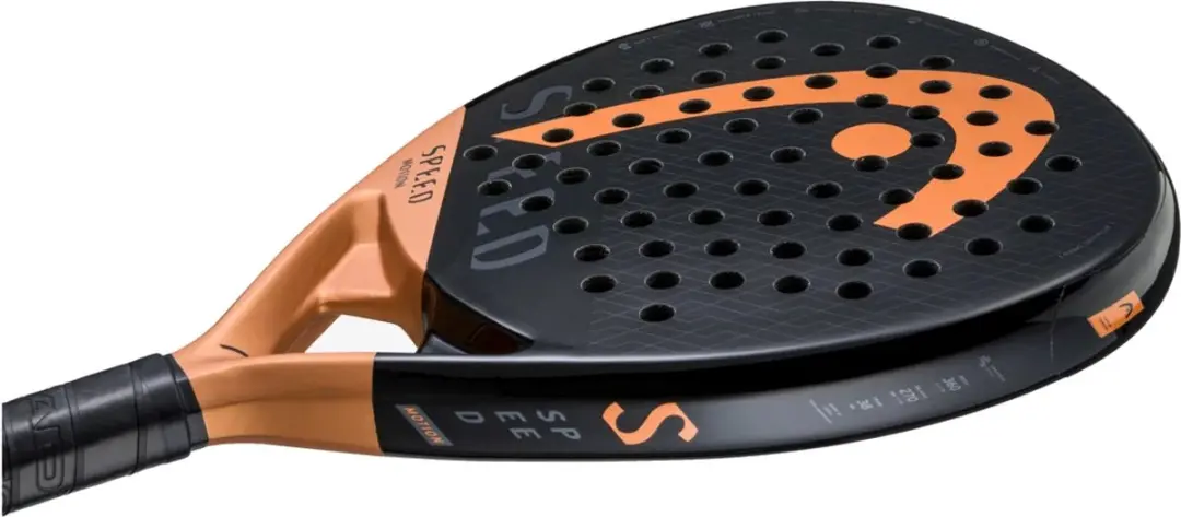Head Speed Motion Druppel 2023 Padelracket - Zwart/Oranje - afbeelding 2 van 6