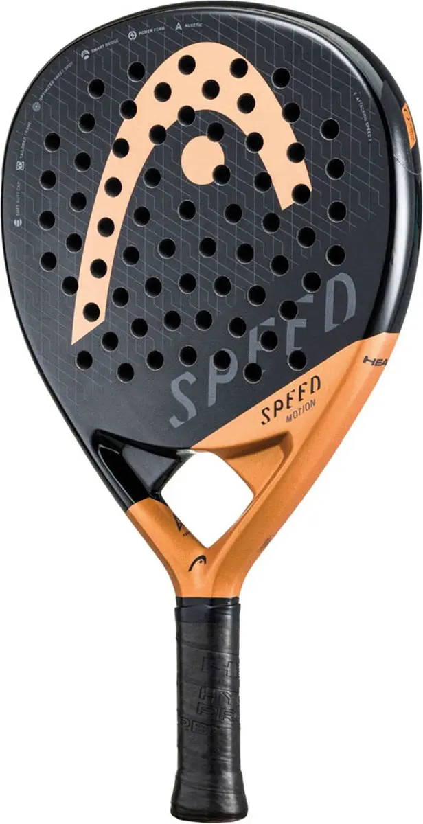 Head Speed Motion Druppel 2023 Padelracket - Zwart/Oranje - afbeelding 4 van 6
