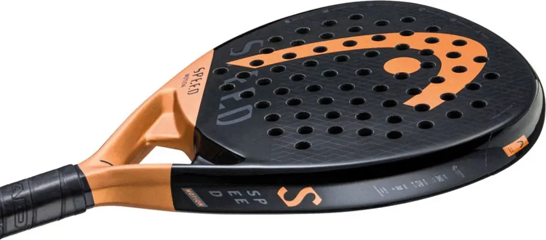 Head Speed Motion Druppel 2023 Padelracket - Zwart/Oranje - afbeelding 6 van 6