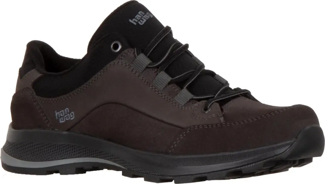 Hanwag Banks Low LL Wandelschoenen Heren - Asphalt/Black 42