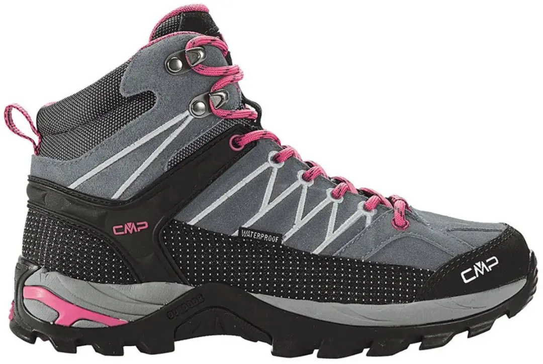 Campagnolo Rigel Mid Wandelschoenen Dames - Maat 36 - Grijs/Roze - afbeelding 2 van 6