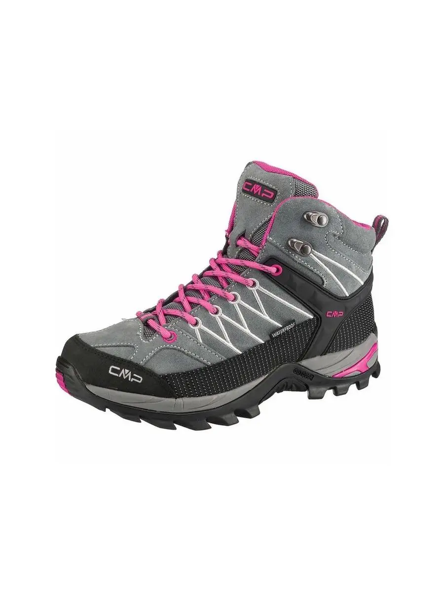 Campagnolo Rigel Mid Wandelschoenen Dames - Maat 36 - Grijs/Roze - afbeelding 6 van 6