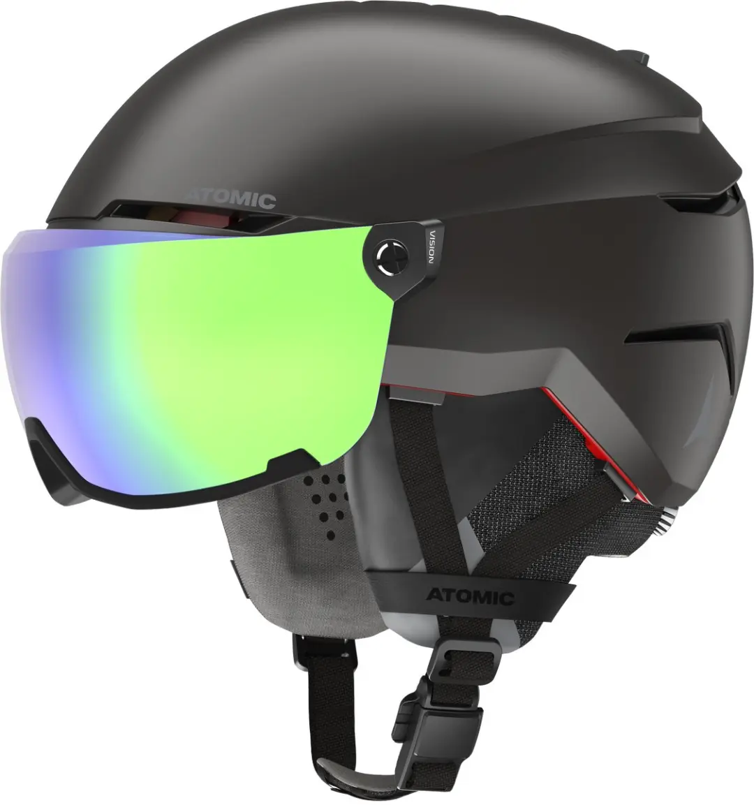 Atomic Savor Amid Visor HD Skihelm - M - Zwart - afbeelding 3 van 5
