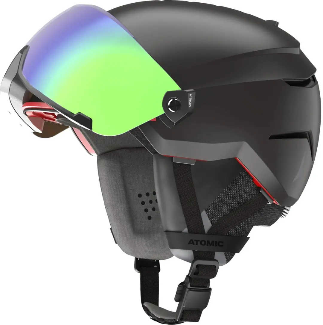 Atomic Savor Amid Visor HD Skihelm - M - Zwart - afbeelding 2 van 5