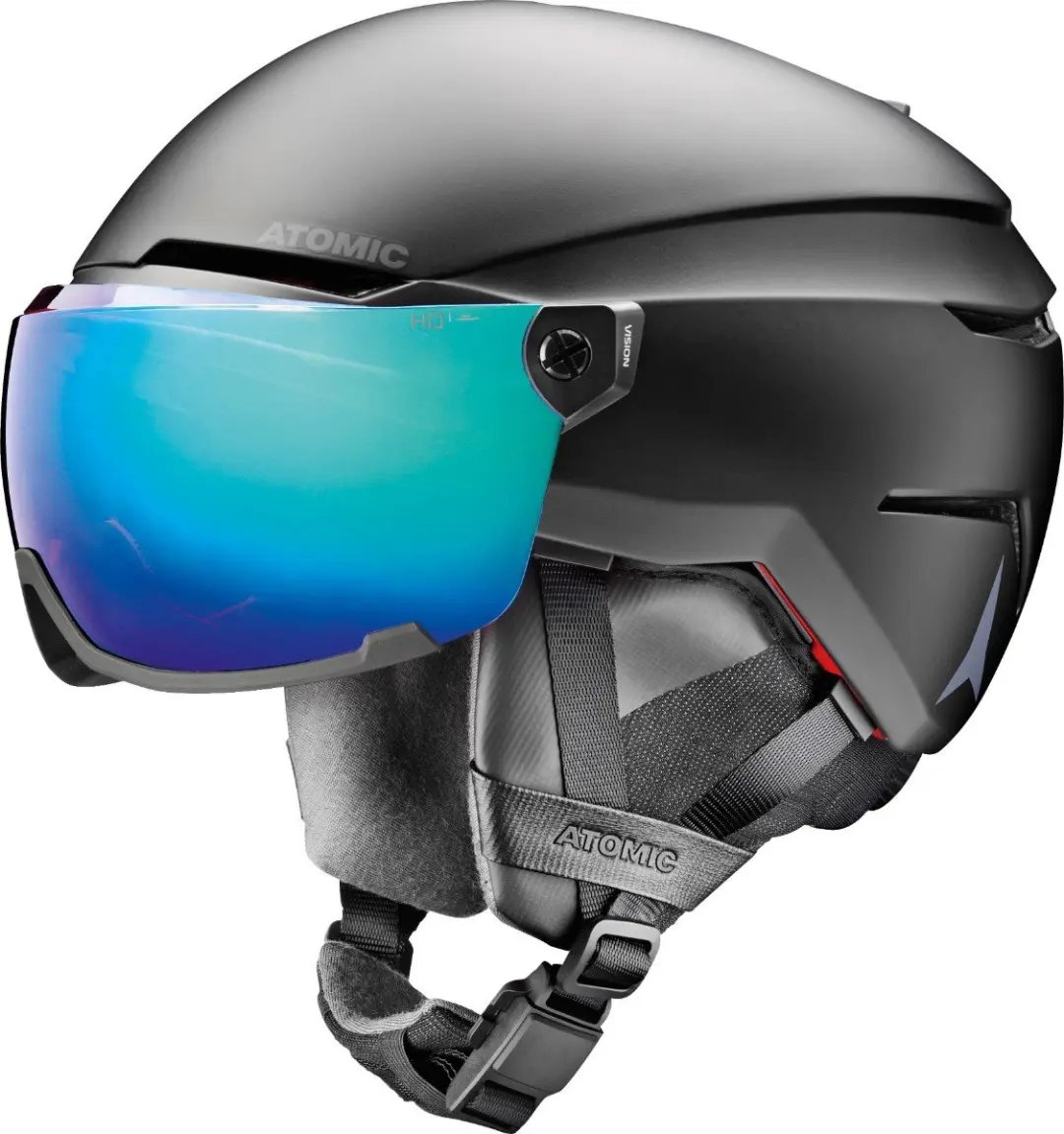 Atomic Savor Amid Visor HD Skihelm - M - Zwart - afbeelding 4 van 5