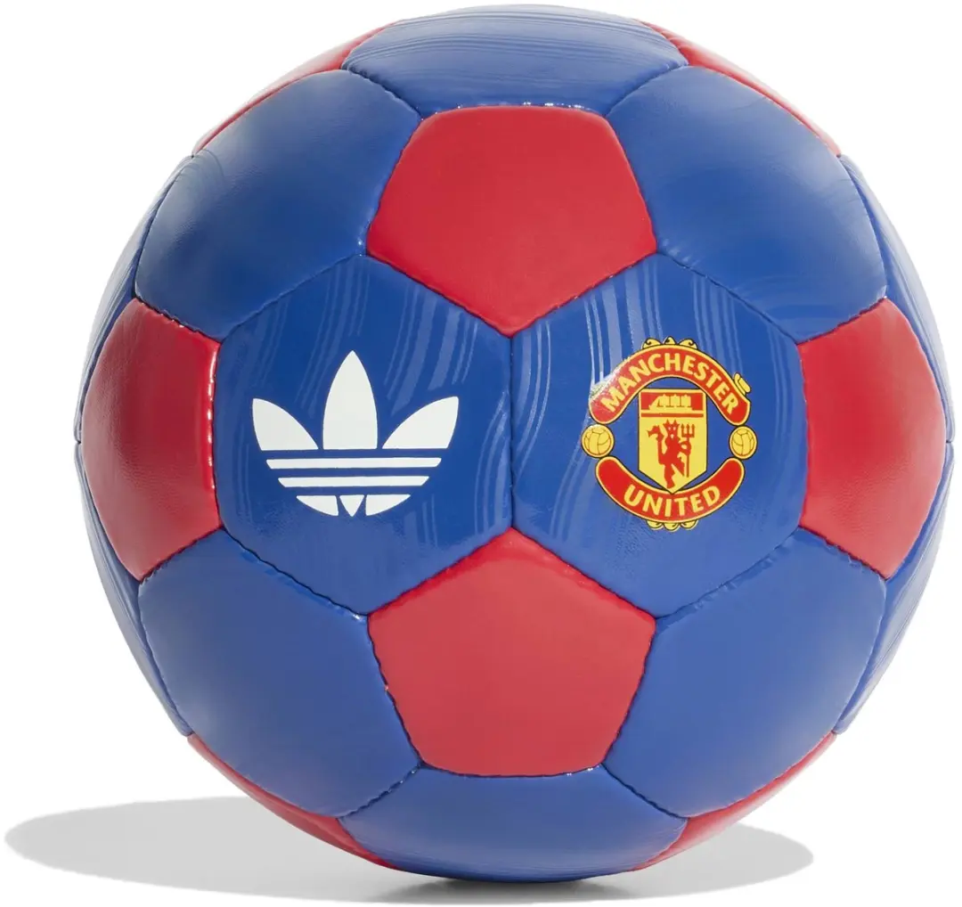 Manchester United bal Adidas away retro blauw