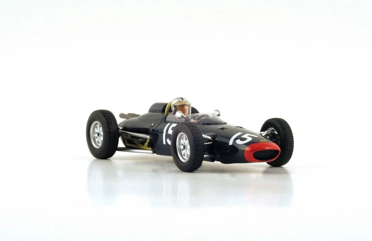 Formule 1 Lola MK4 #15 German GP 1962 S4268 - 1:43 - Blauw