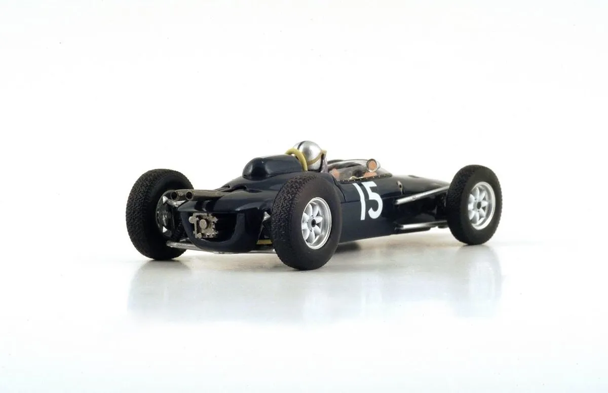 Formule 1 Lola MK4 #15 German GP 1962 S4268 - 1:43 - Blauw
