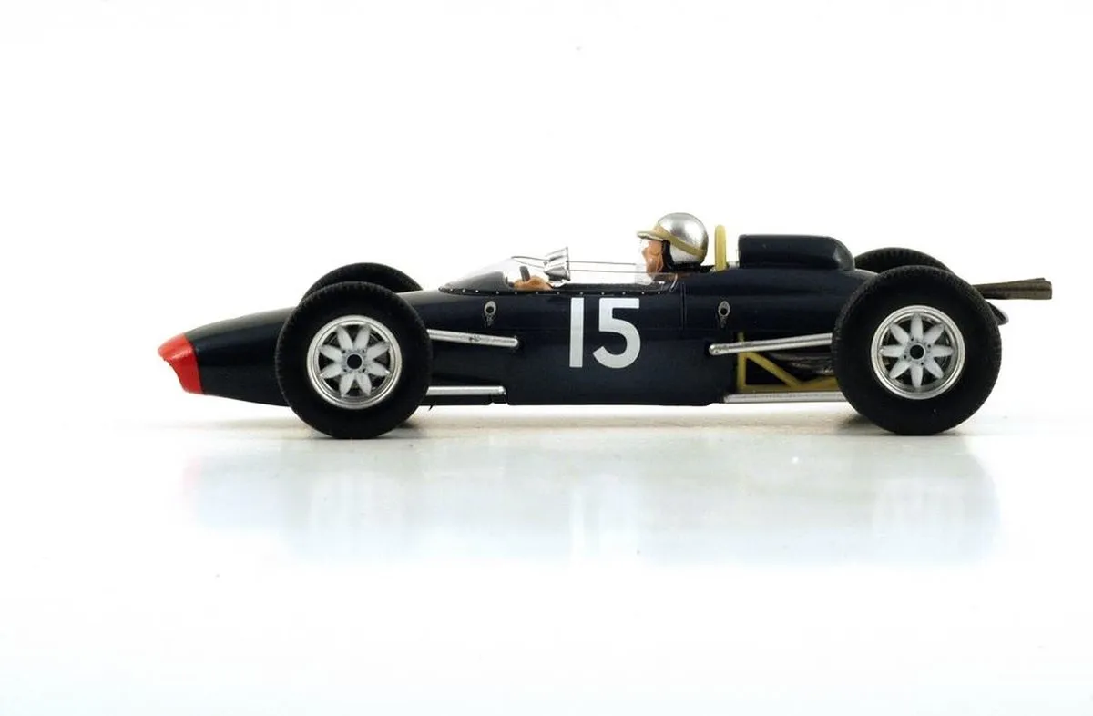 Formule 1 Lola MK4 #15 German GP 1962 S4268 - 1:43 - Blauw