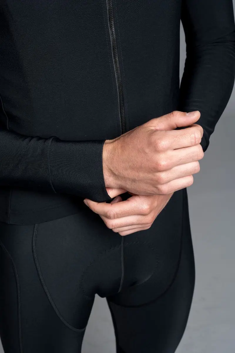 Bioracer Tempest Wielervest Heren - Zwart - Winddicht Thermisch Maat L - afbeelding 5 van 6