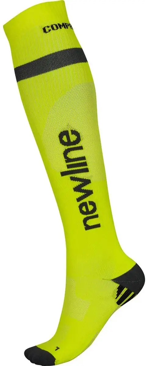 Newline Compression Sokken 90941 - Maat 35-38 - Neon Geel - afbeelding 4 van 4