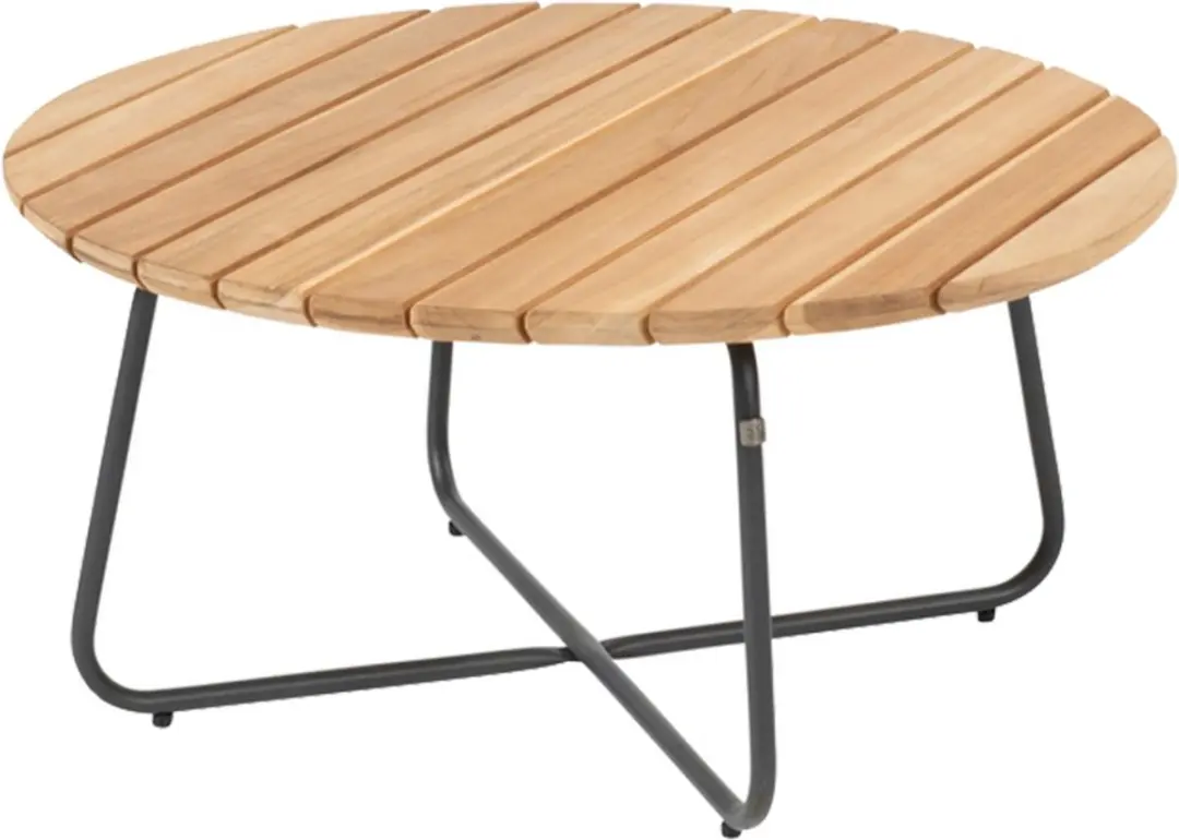 4 Seasons Verdi Ronde Salontafel Teak 73cm