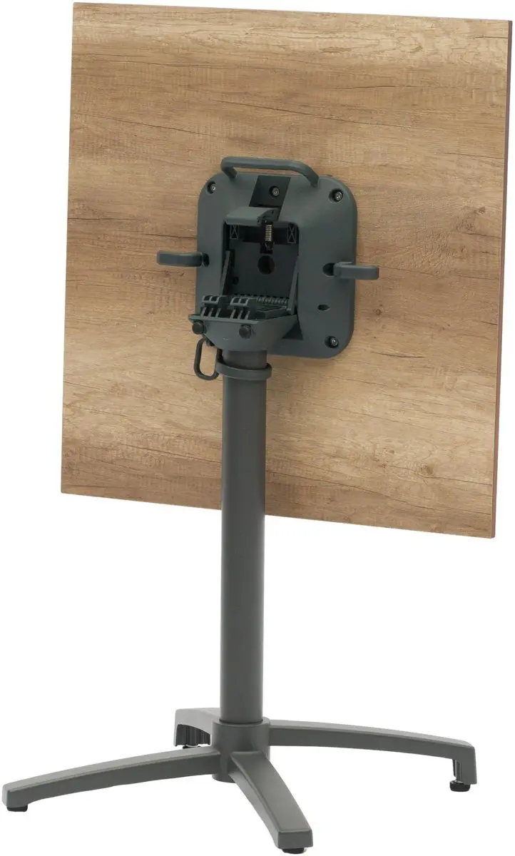 SenS-Line Julia HPL Bistrotafel 70x70cm - Houtkleur - afbeelding 2 van 5
