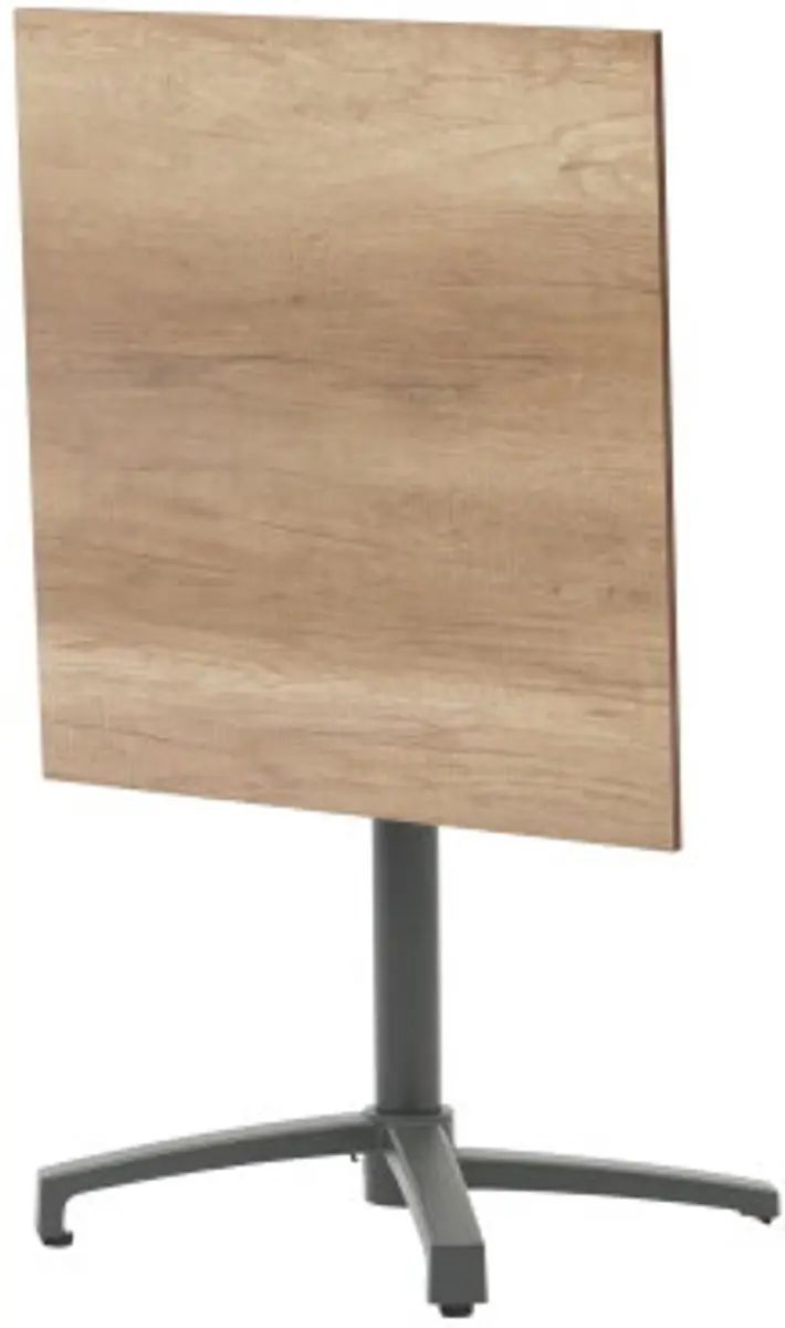 SenS-Line Julia HPL Bistrotafel 70x70cm - Houtkleur - afbeelding 4 van 5