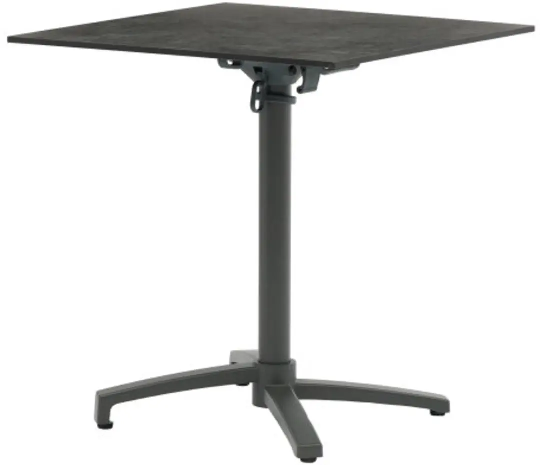SenS-Line Julia HPL Bistrotafel 70x70cm - Grijs - afbeelding 5 van 5