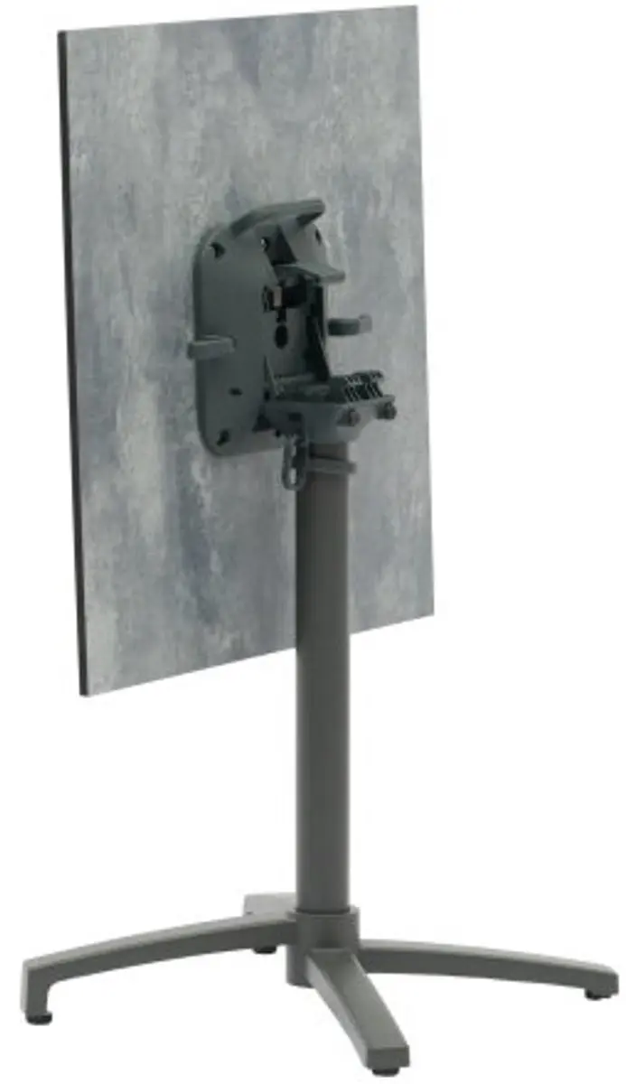 SenS-Line Julia HPL Bistrotafel 70x70cm - Grijs - afbeelding 3 van 5
