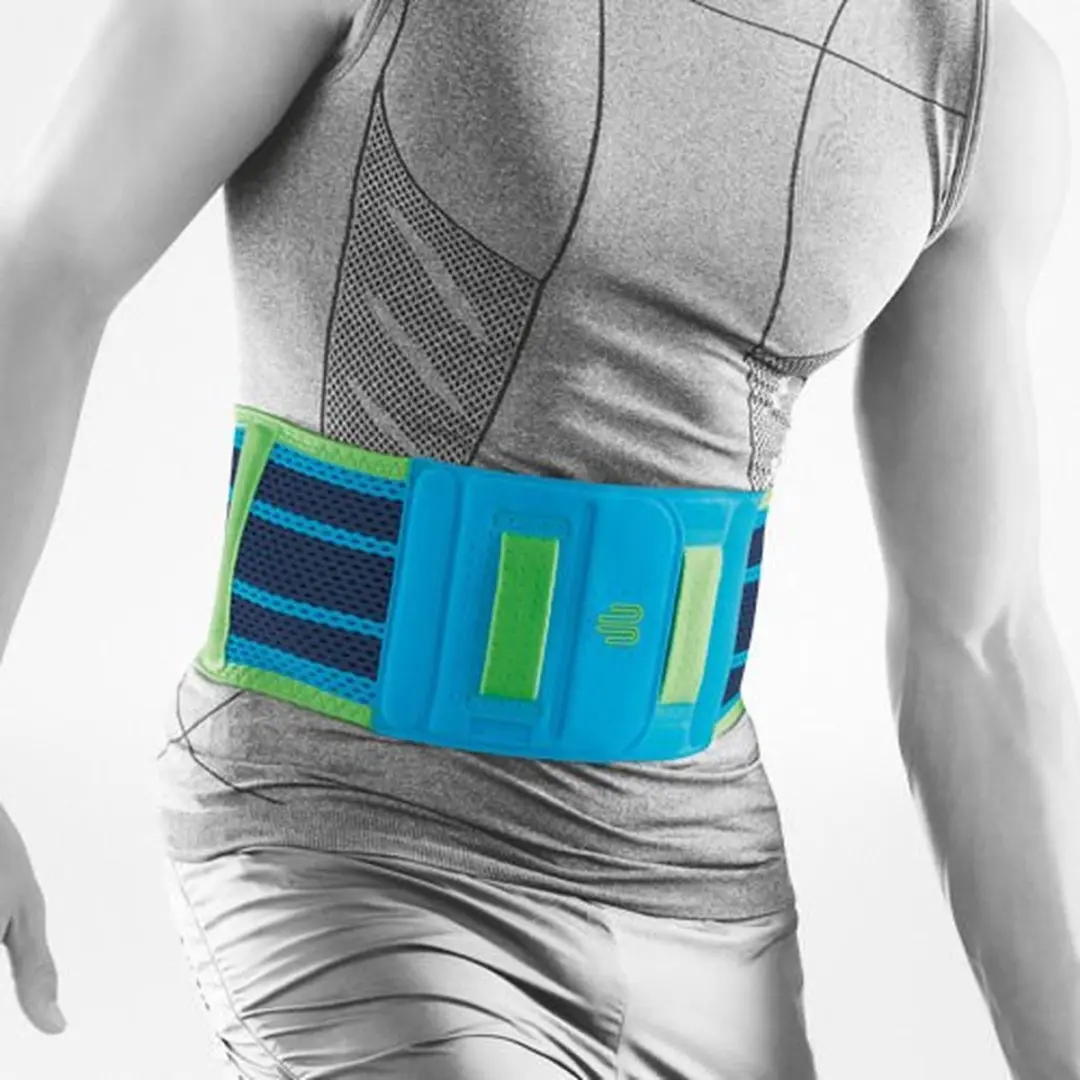 Bauerfeind Sports Back Support Rugbrace - S - Zwart - afbeelding 3 van 6