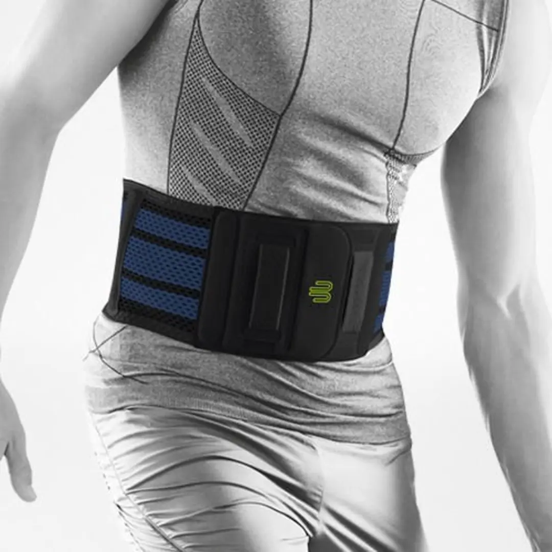 Bauerfeind Sports Back Support Rugbrace - S - Zwart - afbeelding 6 van 6