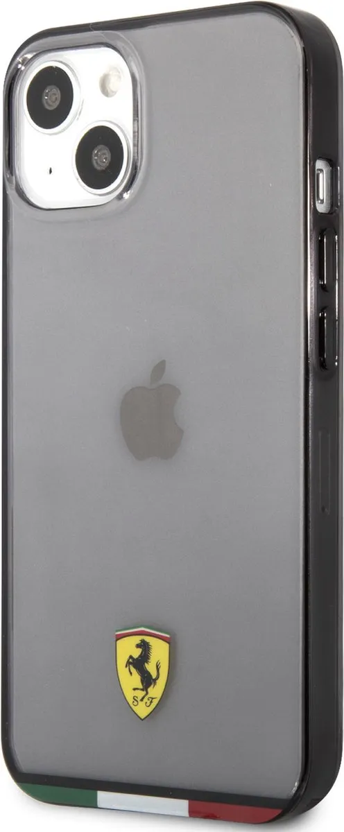 Ferrari iPhone 13 Mini TPU Hoes - Zwart