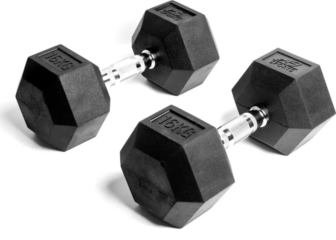 AJ-Sports Hex Dumbells 16kg