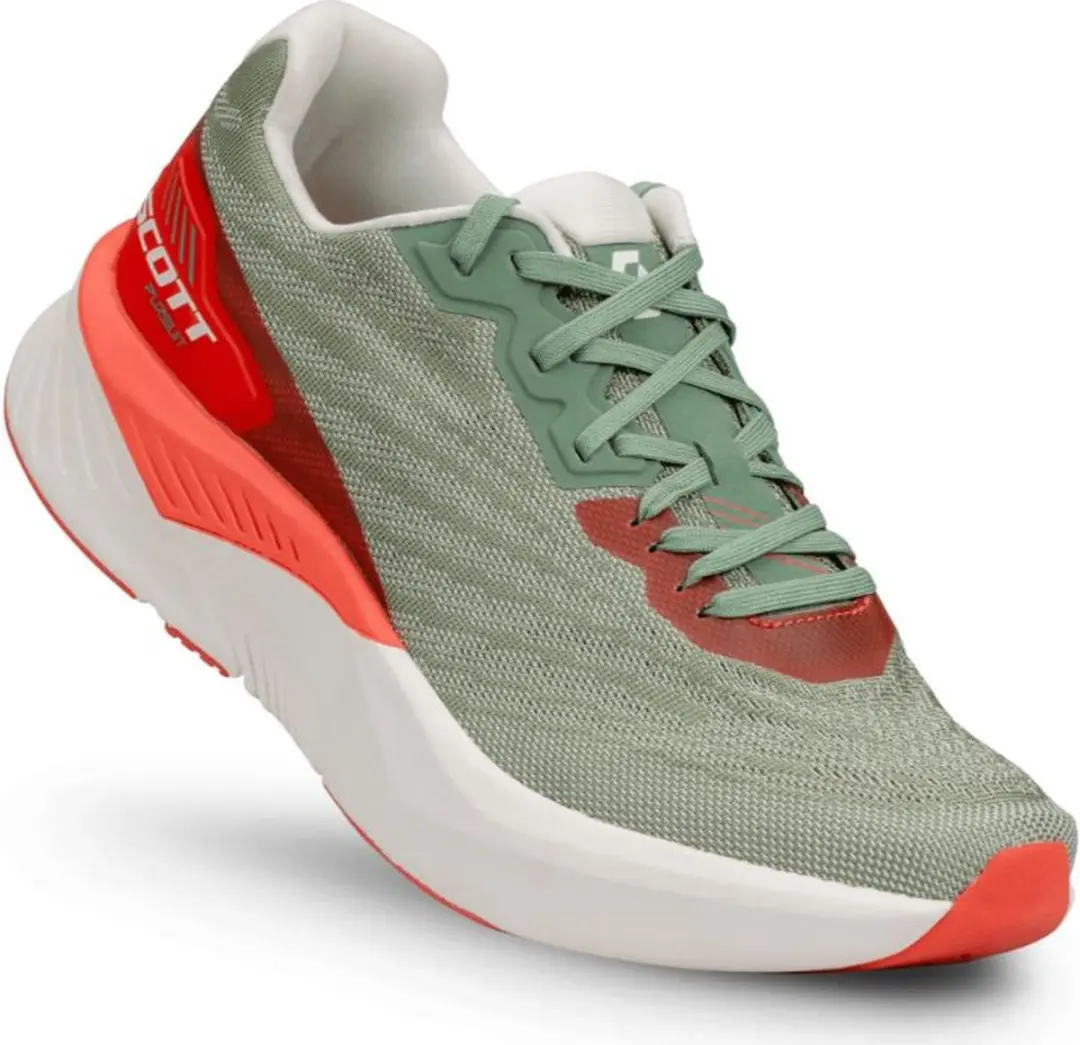 Damesschoenen Scott Pursuit Running Frost Green-koraalroze groen