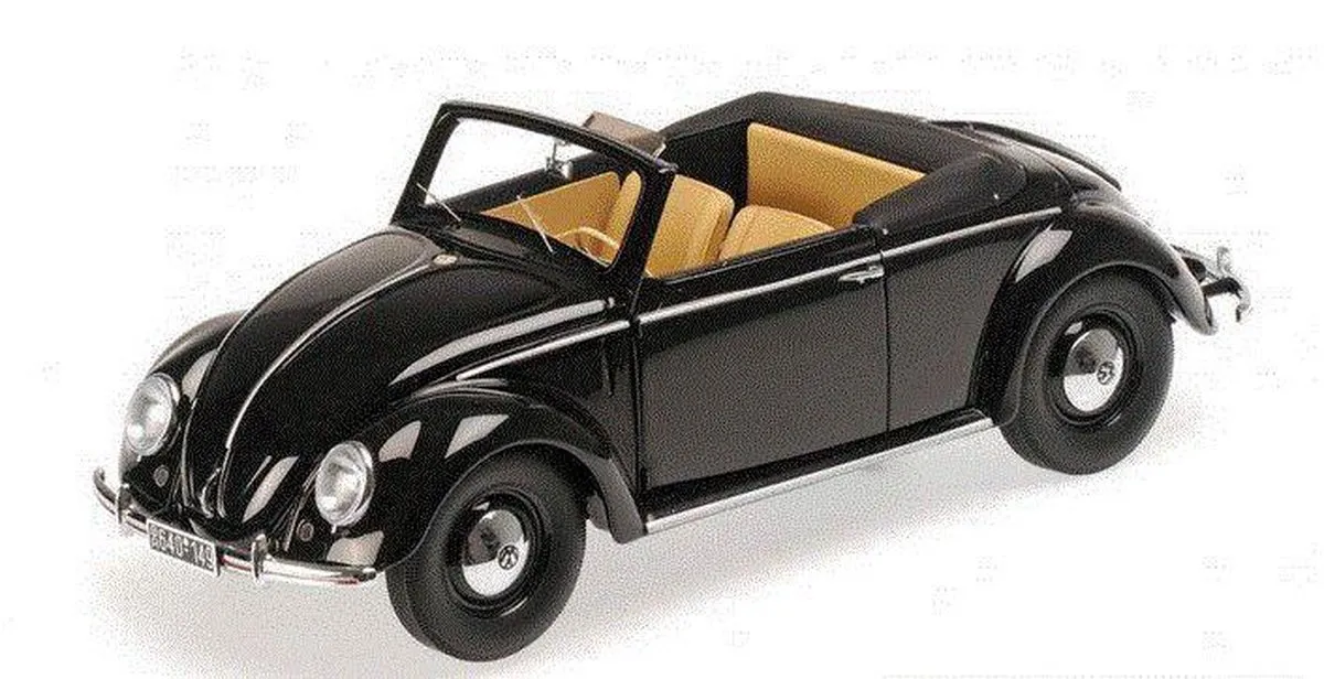 Volkswagen Beetle Convertible Hebmüller 1949 1:18