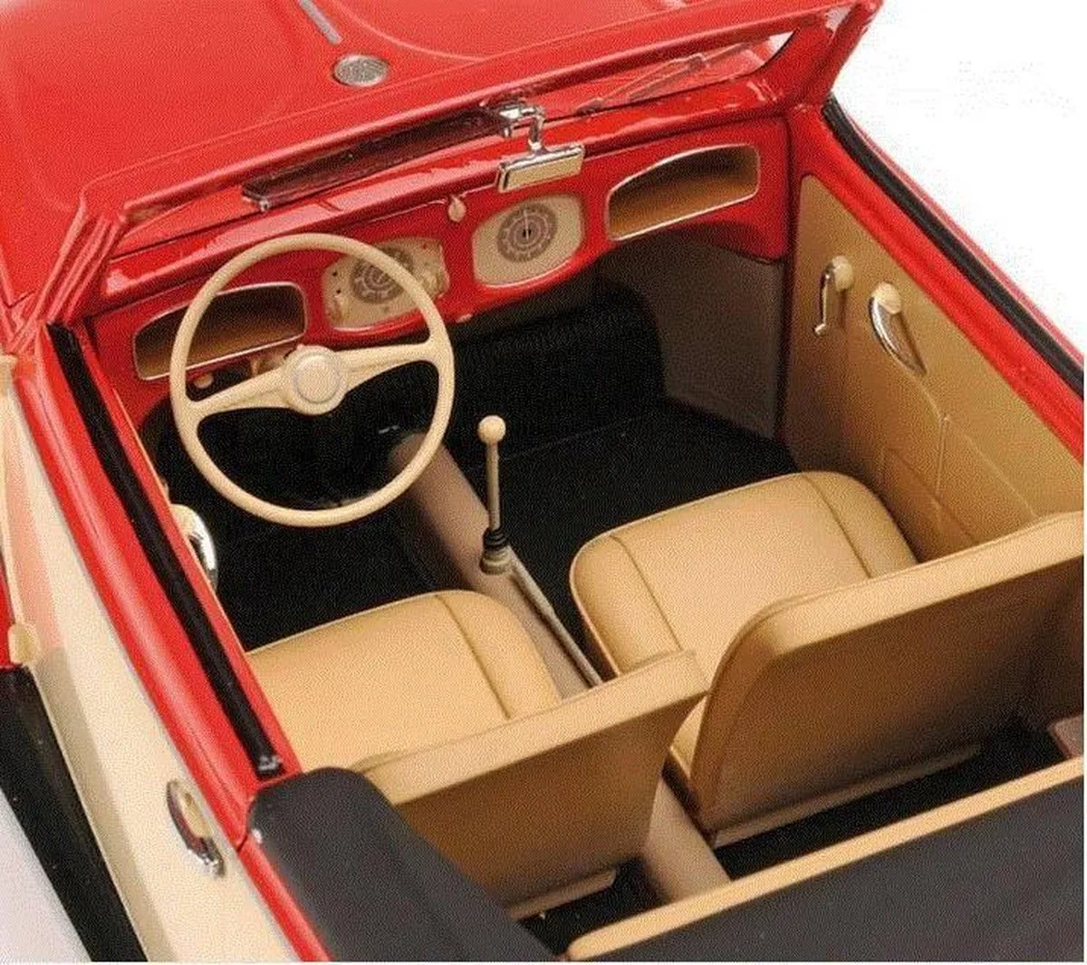 Volkswagen Beetle Convertible Hebmüller 1949 1:18 - Minichamps