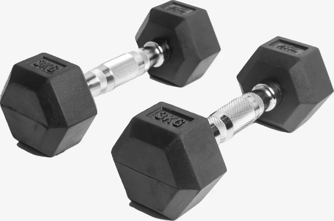 AJ-Sports Hex Dumbells 3kg