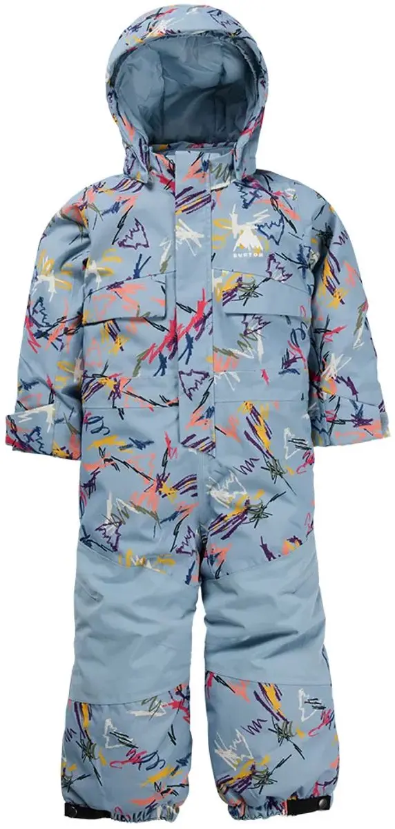 Burton 2l One Piece Overall Blauw 4 Years Kinderen