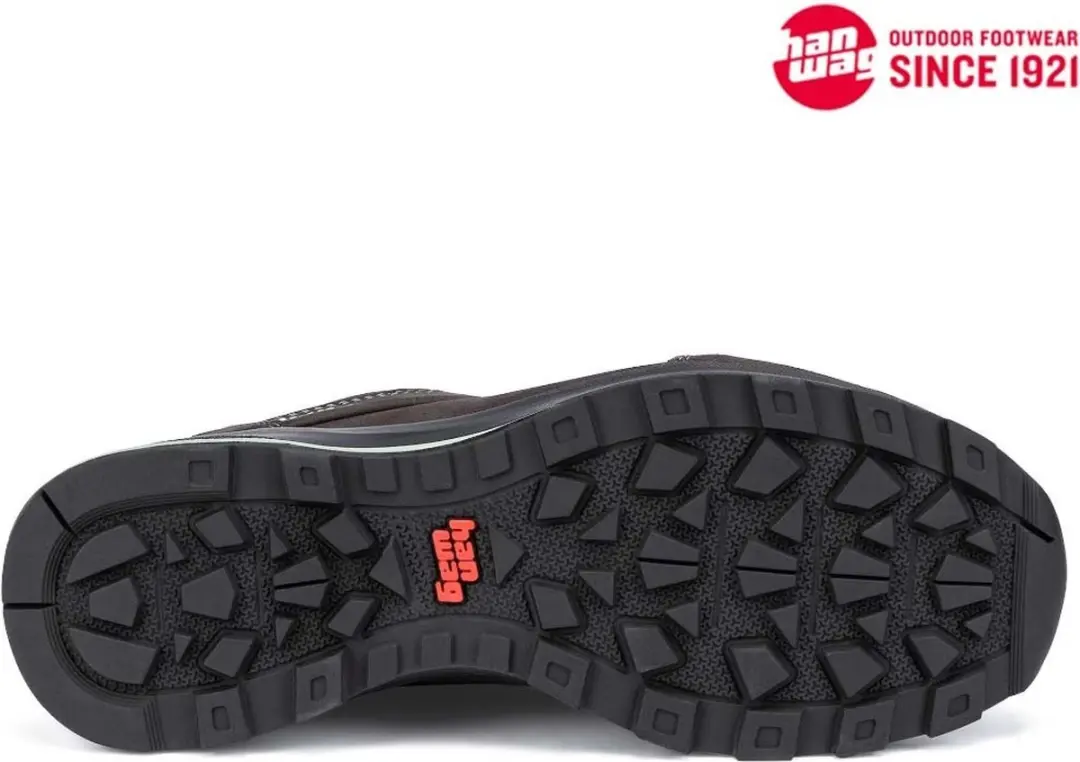 Hanwag Banks Low Bunion Lady GTX Wandelschoenen 39 - Asphalt/Mint
