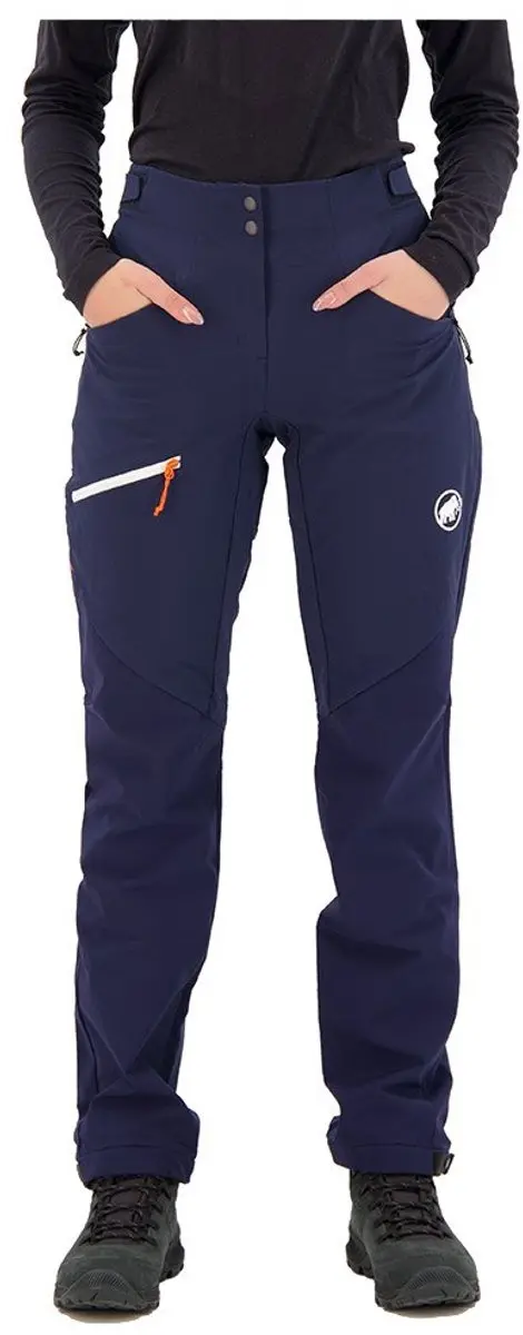 Mammut Courmayeur Broek Blauw 34 / Long Vrouw