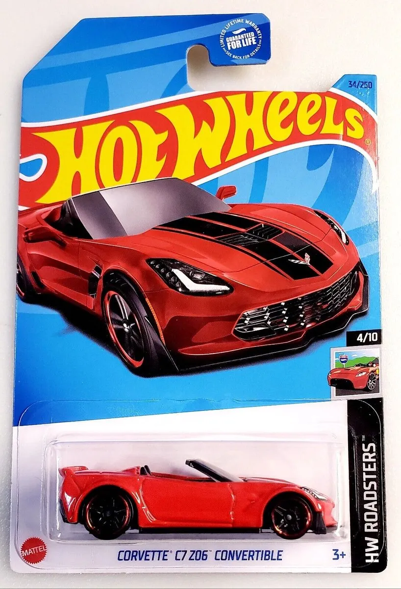 Hot Wheels Corvette C7 Z06 Convertible 1:64