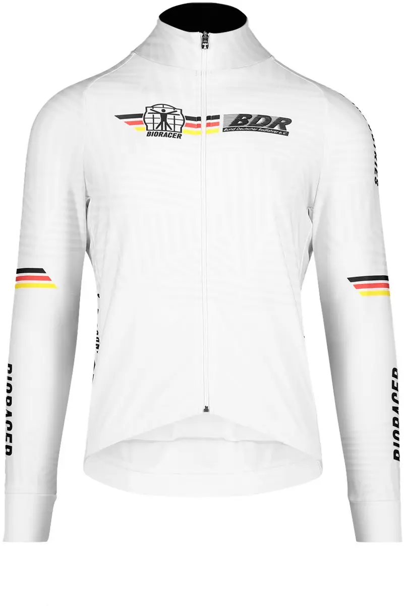 BIORACER Official BDR Icon Fietsvest Heren Wit