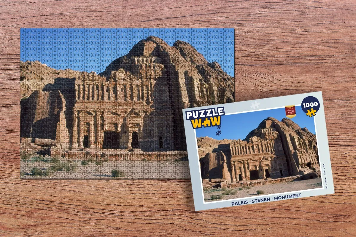 PuzzleWow Monument Legpuzzel 1000 Stuks - Multicolor