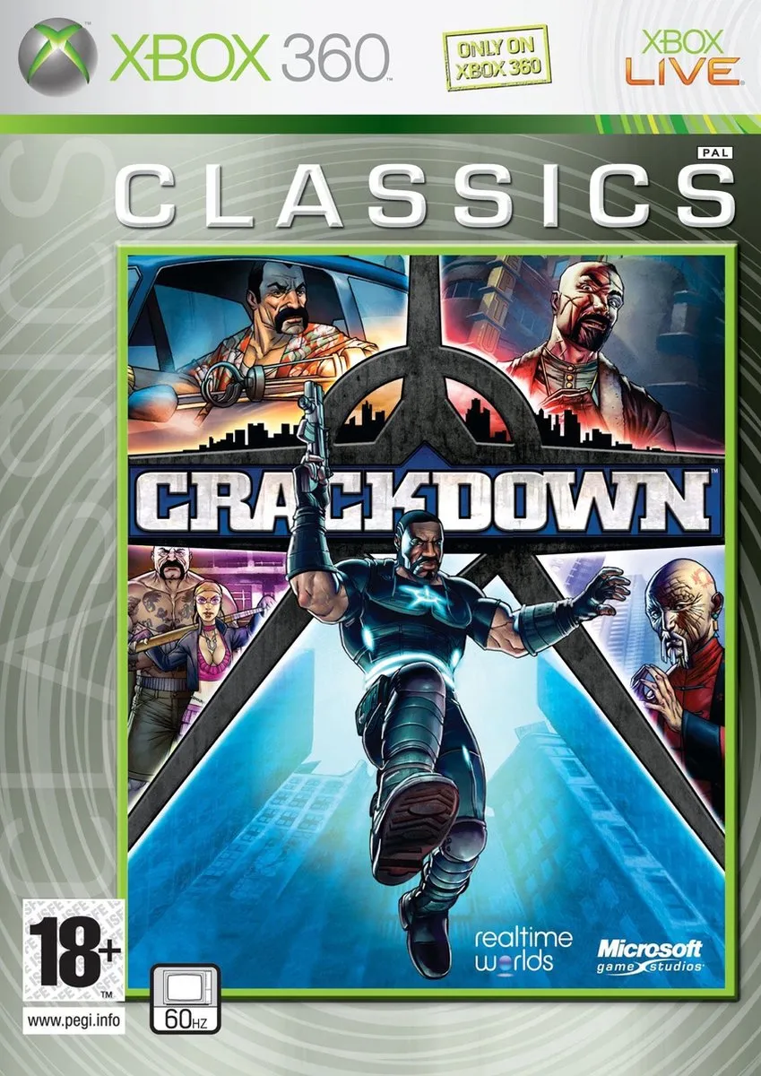 Xbox Crackdown Classics Edition - 2 Spelers Online