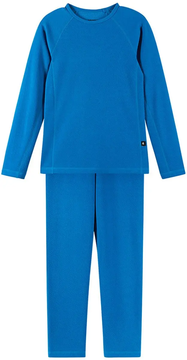 Reima Lani Lange Mouwen Basislaagset Blauw 12 Months Kinderen