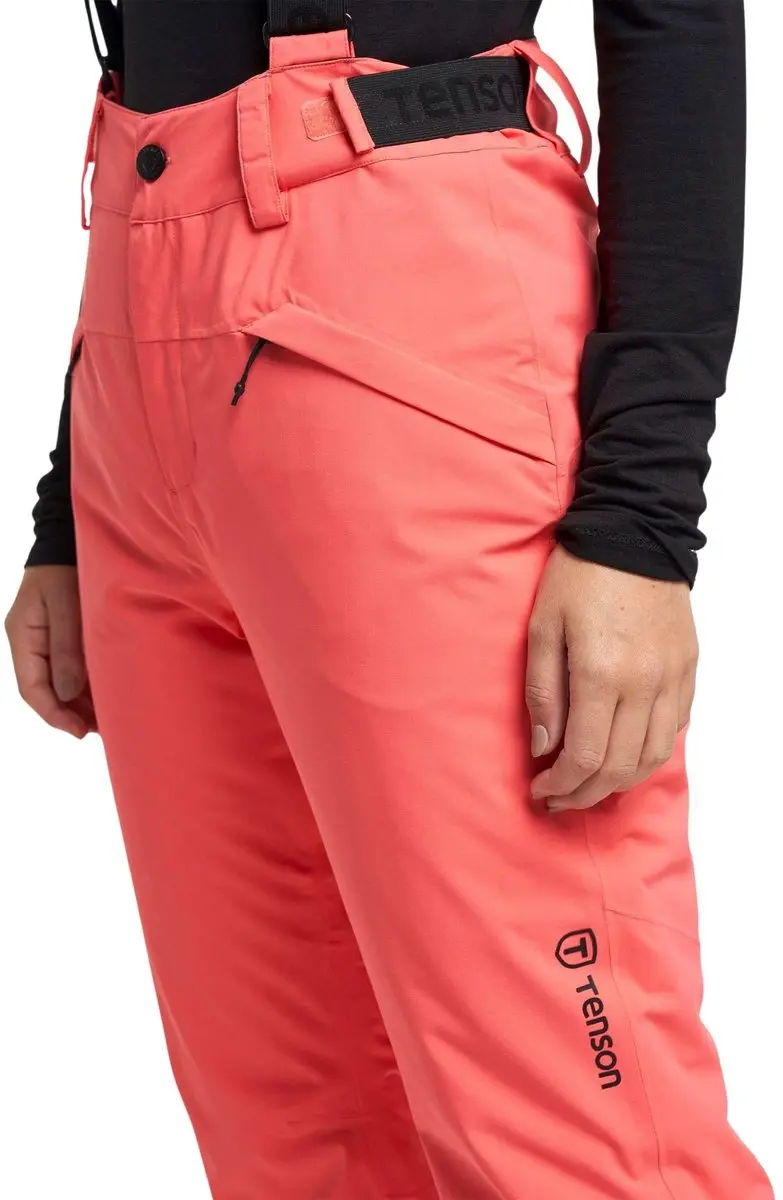 Tenson Moa Skibroek Dames - Maat L - Koraalrood