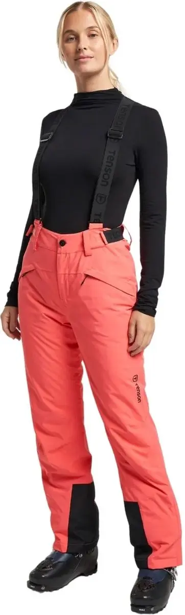 Tenson Moa Skibroek Dames - Maat L - Koraalrood