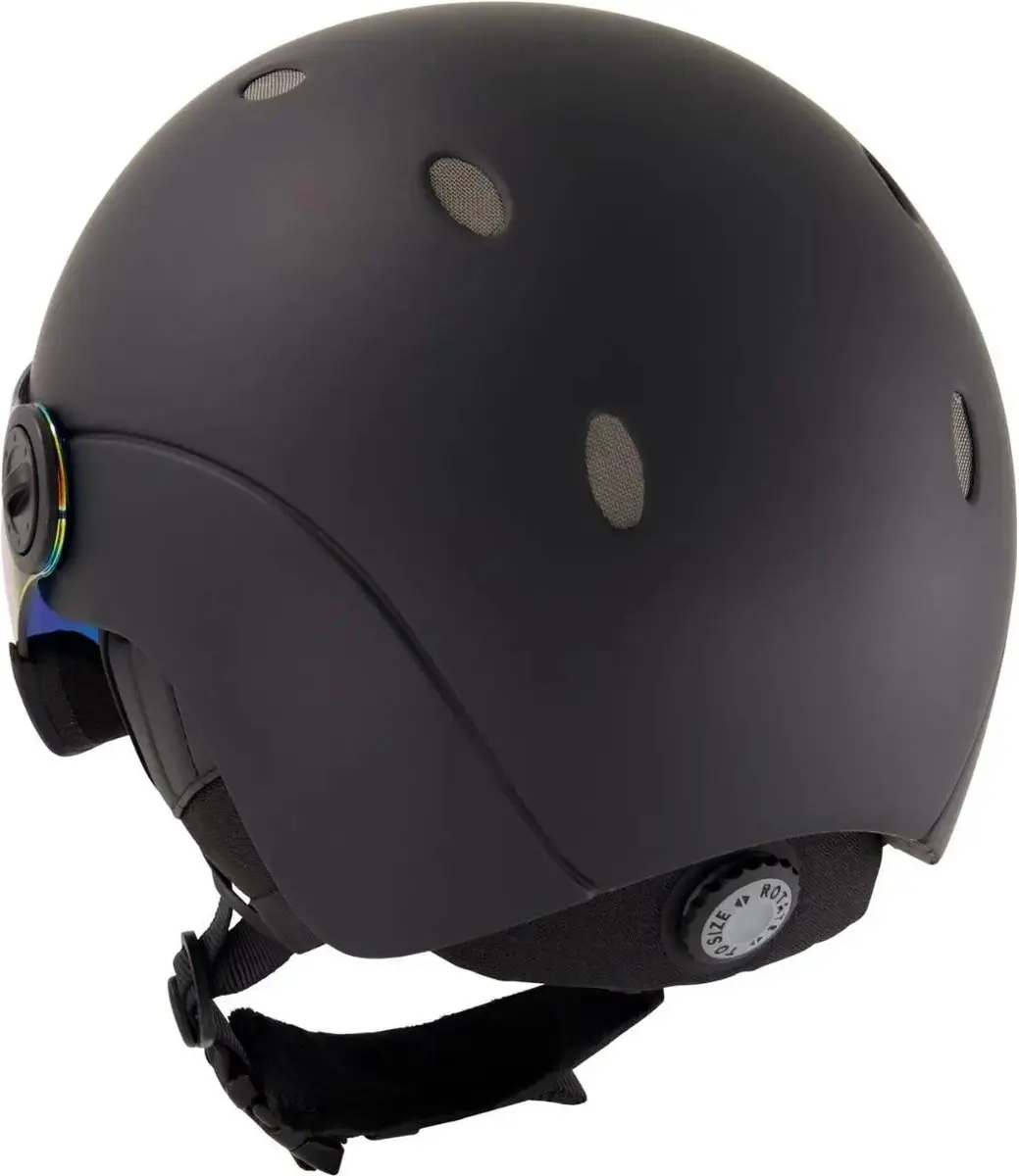 SINNER TITAN VISOR Skihelm - Maat S 52-54cm - Matte Zwart