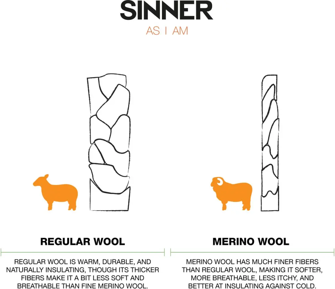 SINNER Merino Ski Sokken SIWE-037-10 - Maat 45-47 - Zwart